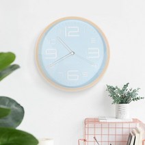 벽걸이 벽시계 기념 회사 대학교 벽식계 교회 개업축하 원룸, 심플