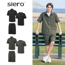 24SS 시에로 남성 썸머 우븐 셋업 3종