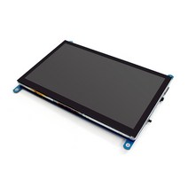 소형모니터 포터블 휴대용 미니 모니터 7 인치 터치 스크린 모니터 패널 hdmi 라즈베리 디스플레이 LCD DIY, 01 as photo