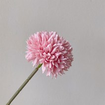 퐁퐁 국화 조화 6컬러 인테리어 폼폼 민들레 실크플라워, 진핑크