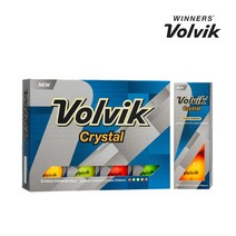 볼빅 볼빅 Crystal 크리스탈 골프공 3피스, 핑크