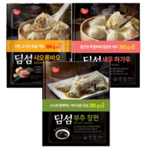 동원 딤섬 새우하가우 2봉 + 부추창펀 2봉 + 샤오롱바오 2봉 총 6봉, 동원에프앤비 딤섬 6봉 새우하가우 부추창펀 샤오롱바오