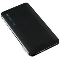 브리츠 스마트 슬림 보조배터리 6000mAh, BA-PC1, Black