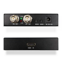 HDMI to 2 포트 SDI 스케일러 컨버터 3G HD SDSDI 720P 1080P 지원, US POWER ADAPTER_1