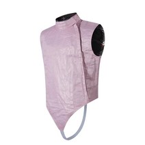 펜싱 장비 보호 훈련용 연습용 경기, 63.왼손용 파란색 세탁 가능한 금속 슈트+42야드