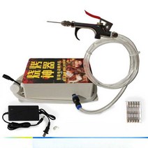 육류 소금물 염지기 스테이크 자동 전기 마리네이드, 스틸 건 단침 세트