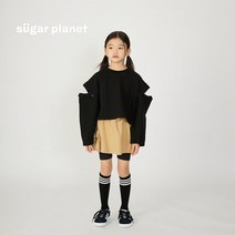 (봄23)슈가플래닛 랩카고스커트 [네이비 카멜] S-JM