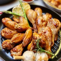 에프에굽닭 에어프라이어 치킨 윙봉 순살 닭다리 550g, 에프에굽닭 순한맛 닭다리