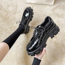 둥근코로퍼 발편한여성로퍼 작은발 210 수제구두 에나멜구두 E01