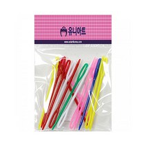 유니아트 1000 플라스틱 돗바늘 혼합, 10개, 10개