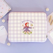 노트북파우치 - 빨강머리앤 13인치 (퍼플), 단품