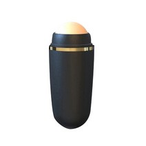 페이스 롤러 니들 페이스롤러 미니 v라인 괄사 1pcs 오일 흡수 스킨 케어 도구, 검은색