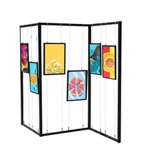 수아네 전시회부스 족자봉 행사용품렌탈 전시업체 부스 판넬, 접이식1x2.4M(그림 걸이용 로프 포함)