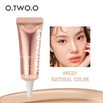 O TW 페이스 컨실러 워터 프루프 롱웨어 프로페셔널 컨실링 파운데이션 다크 서클 코렉터 메이크업, [02] HC01 Natural color
