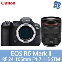 [캐논 정품] EOS R6 Mark II 미러리스 카메라 + 렌즈 패키지/ED, 09 R6 II+RF 24-105mm F4-7.1