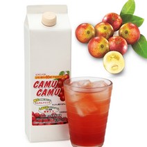 카무카무주스 1000ml 5배농축 쥬스 CamuCamu 슈퍼푸드 비타민C 비타민음료 쥬스 비타민농축액 천연주스 일본 완제품 수입, 1팩
