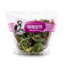 (은성)샐러드 야채 산지직송 4번씻은 특수채소 비트 300g, 1팩