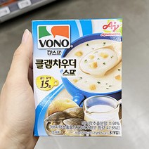 농심 보노 클램차우더스프 63G X 3개, 단품, 단품