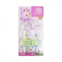 DPP268475 마스크걸이몽이 스타행거 4p 캐릭터 1865 꼭꼬핀 자석후크, 1