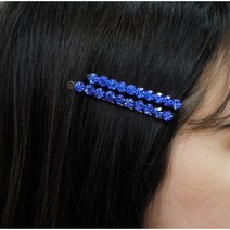 BNP 여름악세사리 스와로브스키스톤헤어핀 일자형실핀 칼라풀헤어핀 여자친구 선물 고급진헤어핀