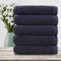 코튼클라우드 프라임 170g 40수 코마사, 남색, 5개