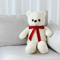 [인기 생일선물] 국내생산_70cm 해피 애착 곰인형(아이보리/화이트) 생일선물/애착인형/어린이선물/학교선물/유치원선물/bigbear/dolls, 2.해피곰 아이보리