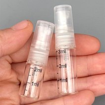 미니 샘플 향수 스프레이 유리 공병 2ml, 3ml