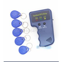 RFID복사기 음식물 쓰레기 125KHZ 낮은 무선 주파수 음쓰 카드 복사 전자키 도어락, 기기 카드6개블루6개, 단일사이즈