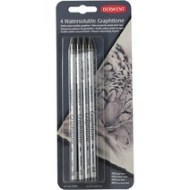 일본직발송 3. DERWENT 워터 솔루블 그래피톤 블리스터 34304 2B4B6B8B B003V5PKXS, 1-PACK, One Color