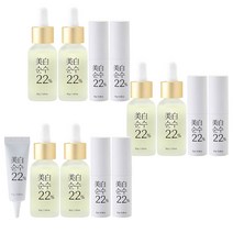 미백순수22% 미백앰플 + 비타민스틱 멀티밤, 3세트