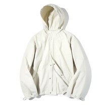 후드 집업 자켓 그레이