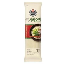 CJ 백설 사리소면 멸치 잔치 비빔 열무 국수 골뱅이무침 오징어볶음 가족 식사 홈파티 음식 100g, 3개
