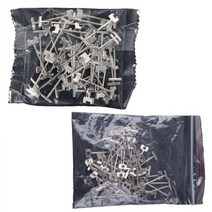 건설 도구 실노 천을 마 상자 홀더Diy 타일 레벨러 스틸 바늘 50 개대 타일 레벨링 교체 t-핀 0.91.5mm 벽 앰프 바닥 설치, a, 01 A