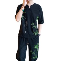 [모숭상]남성 생활 개량한복 삼베 면마소재 모시옷 투피스 8종