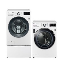 LG전자 트롬 트윈워시 건조기 세트 F19WDUM-6N 19kg + 16kg 방문설치