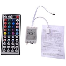 리모컨 찾기 RGB LED 라이트 스트립 용 IR 리모컨 44 키, 01 As Shown