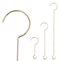 옷가게 다용도걸이 진열 디피 골드 연결고리, (12cm), 없음