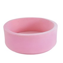 볼풀 놀이장 초대형 볼 피트 폼 접이식 크롤링 울타리 어린이 놀이터 공기 배 실내 야외 풀, [01] 35 inch, [06] pink