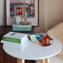 원형 테이블 프리미엄 유리대용 투명매트 3mm, 지름 71~80cm