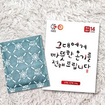 [인라이프] 그대에게 따뜻한 온기를 핫팩 포켓형 100g X100개, 100개