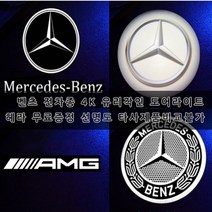 [4K무변색유리각인렌즈]벤츠 전차종 도어라이트 모음집 선명도짱 헤라무료증정 A B C E S클래스 CLA CLS GLA GLB GLC GLE GLS 쿠페 카브리올레 신형 구형, 03(스포츠구형), 02.이니셜