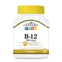 21세기센트리 비타민 B-12 500mcg 타블렛, 110개입, 1팩