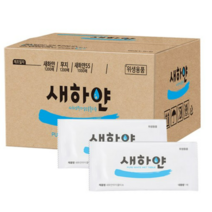 새하얀 S43 일회용 물티슈, 600개입, 8개