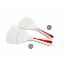 국산 베이킹용 옮겨담기 알뜰주걱 화이트 쿠킹스푼, 국산 깔끔이주걱 소