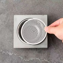 스테인레스 라운드 배수구커버 하수구 덮개 원형, 8cm