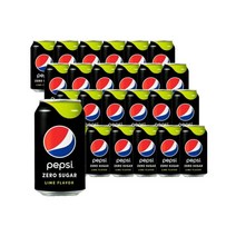 펩시콜라 제로 355ml 24캔, 단품, 단품