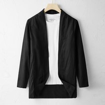 차이나 카디건 긴팔 리넨 셔츠 남 루즈핏 캐주얼 중년 하프 케이프 여자셔츠코디 여성남방 여성블라우스 여자오버핏셔츠 여성롱셔츠 여자흰남방