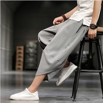 지지미 소재 시어서커 7부바지