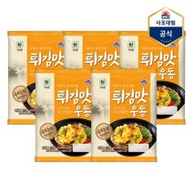 사조대림 튀김맛우동 안성 212g X 5개 우동 간편식, 튀김맛우동(안성)212g 5개