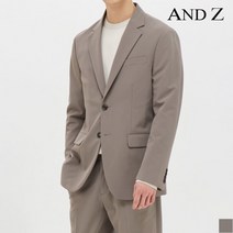 지오지아 앤드지 브라운 베이직 스트레치 자켓 (BZB1KG1101_BR)